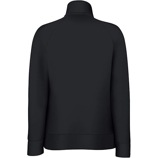 Fruit of the Loom Dam/Dam Lady Fit Sweatjacka 10 UK Bla Black 10 UK