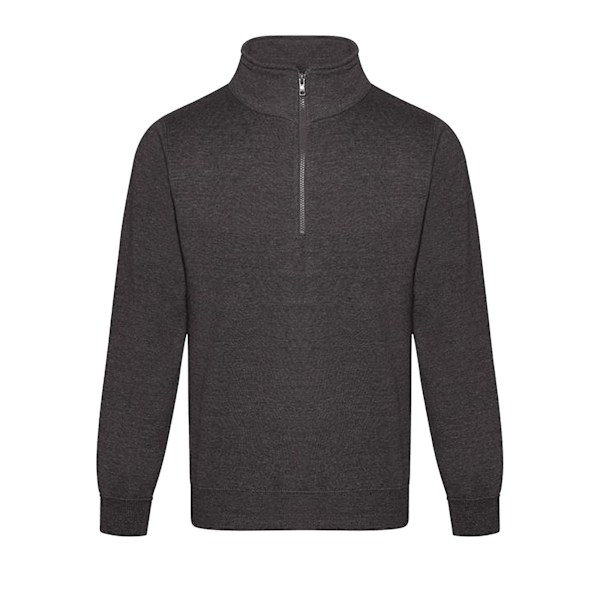 PRO RTX Herr Quarter Zip Sweatshirt M Charcoal Charcoal M