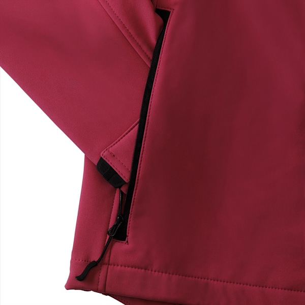 Russell Herr 3-lagers Soft Shell Gilet Jacka XS Klassisk Röd Classic Red XS