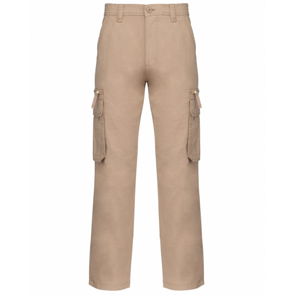 Kariban Herr Heavy Canvas Byxor M R Beige Beige M R