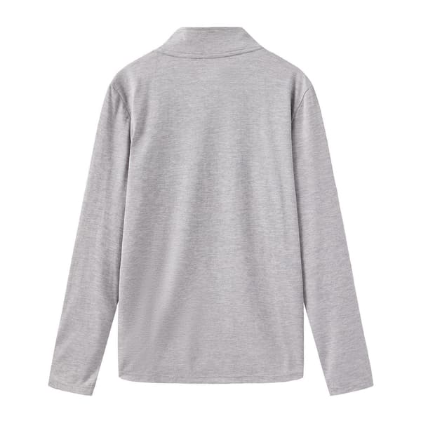 Everlast Barn/Kids Flex Quarter Zip Top 7-8 år Gråmelerad Grey Marl 7-8 Years