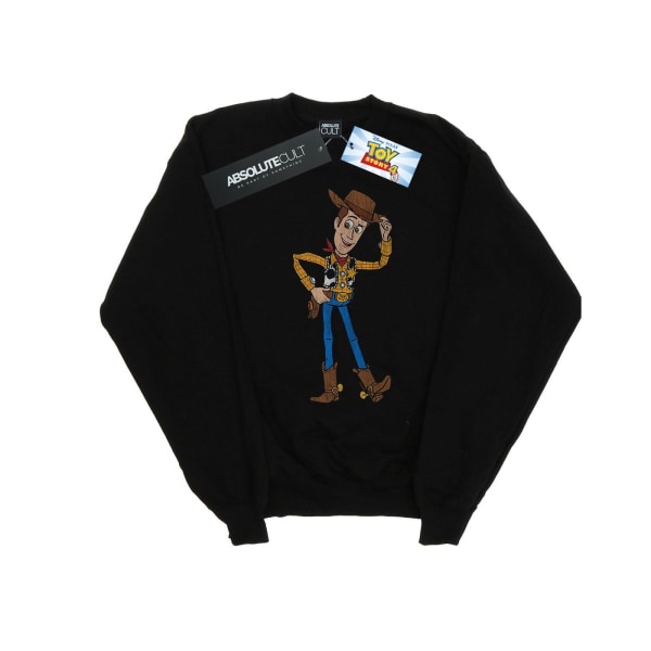 Disney Womens/Ladies Toy Story 4 Sheriff Woody Pose Sweatshirt Black XL