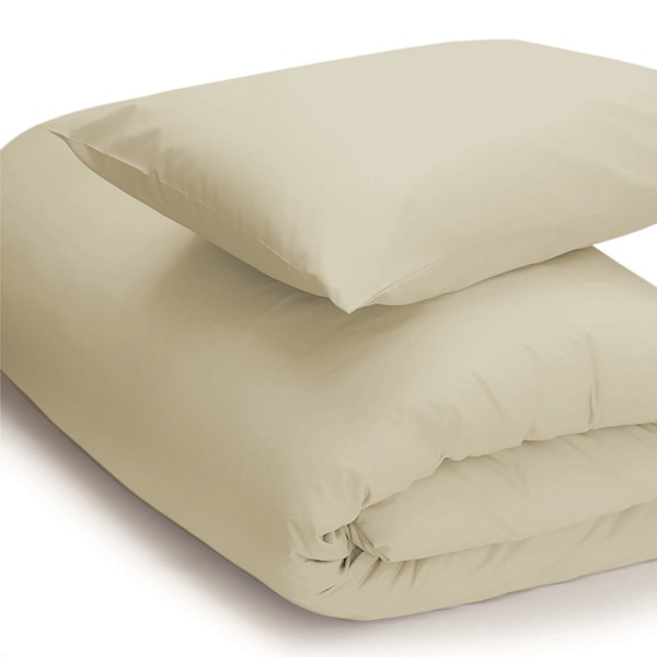 Belledorm Easycare Percale Påslakan Enkelsäng Elfenben Ivory Single