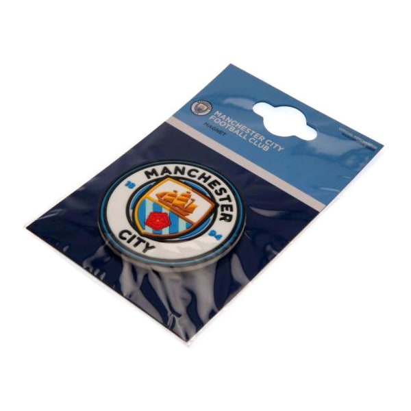 Manchester City FC officiella vapen Kylskåpsmagnet One Size Multic Multicolour One Size