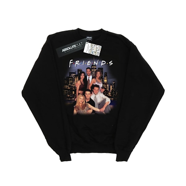 Friends Dam/Damer Homage Gruppfoto Sweatshirt S Svart Black S