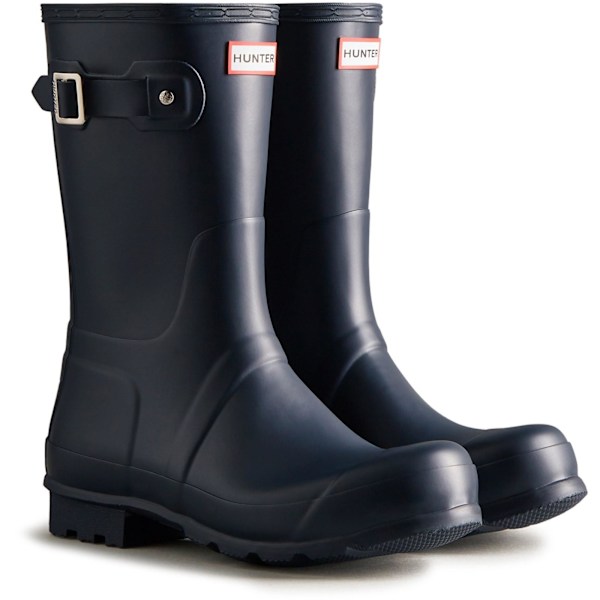 Hunter Original Mid Calf Wellington Boots 8 UK Navy för män Navy 8 UK