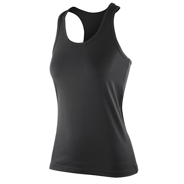 Spiro Impact Dam/Dam Softex Tank Top 10 UK Svart Black 10 UK