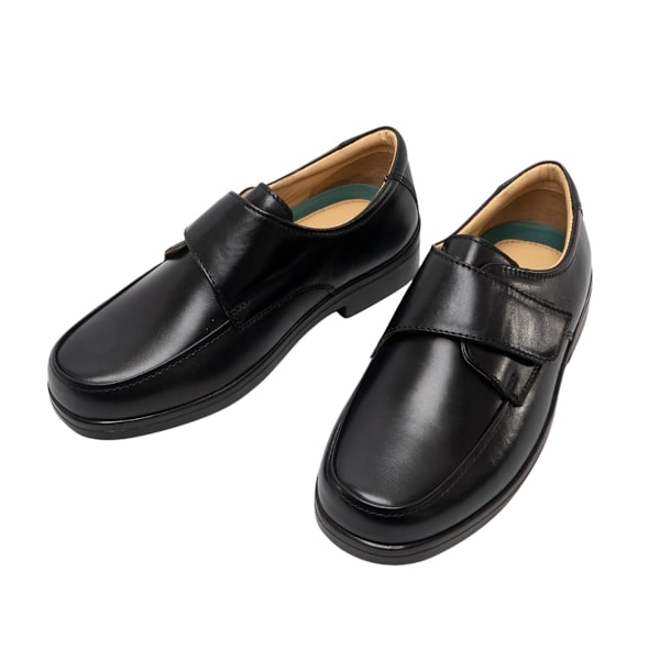 Roamers herr extra bred passform touch-fastening casual skor 8 Black 8 UK