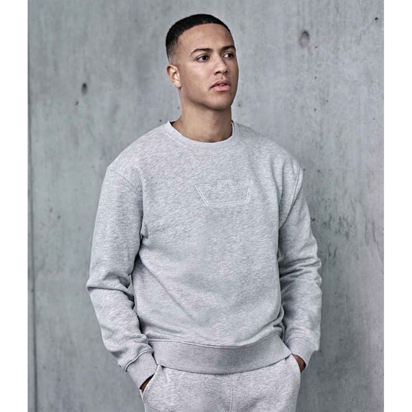 Tee Jays Herr Sweatshirt 4XL Heather Grey Heather Grey 4XL