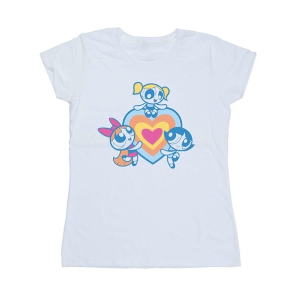 The Powerpuff Girls Dam/Dam T-shirt i bomull M Vit White M