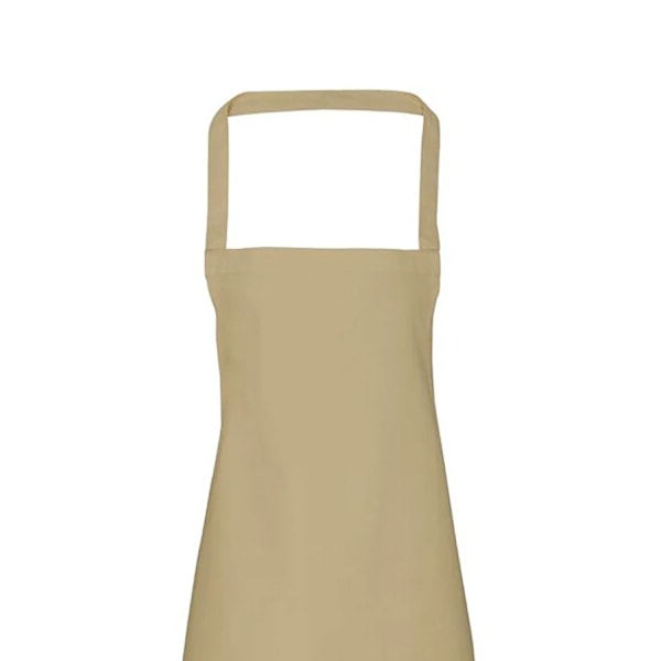 Premier Dam/Kvinnors Slim Förkläde (ingen ficka) / Arbetskläder (2-pack) Khaki One Size