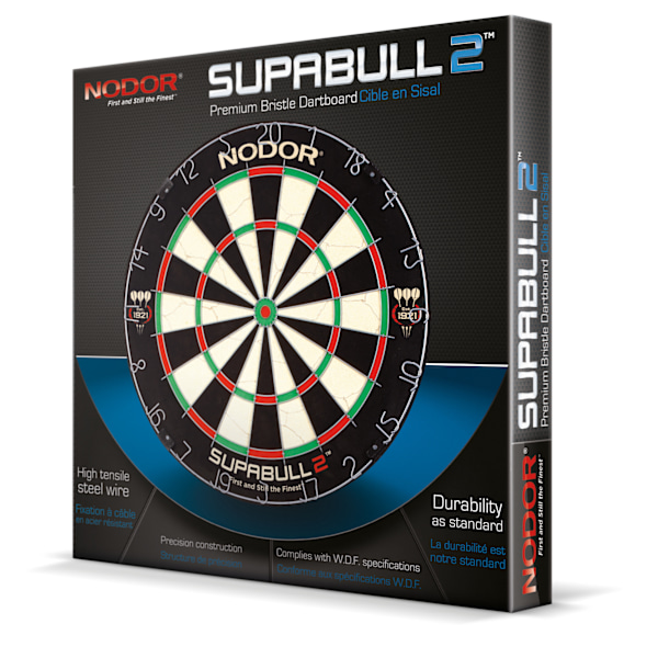 Nodor Supabull II Dartboard One Size Svart/Gul/Röd Black/Yellow/Red One Size