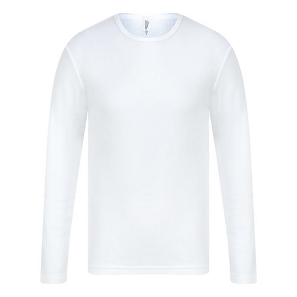 Absolute Apparel Herr Termisk Långärmad T-shirt M Vit White M