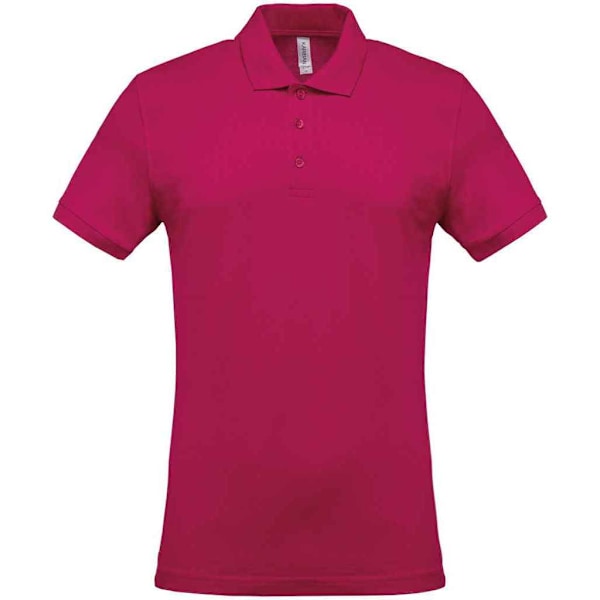 Kariban Herr Pique Poloshirt M Fuchsia Fuchsia M