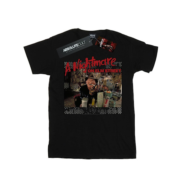 A Nightmare On Elm Street Herr Freddy's Diner T-shirt 4XL Svart Black 4XL