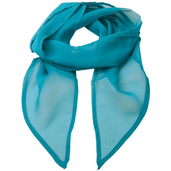 Premier Dam/Kvinna Chiffon Formell Scarf En Storlek Teal Teal One Size