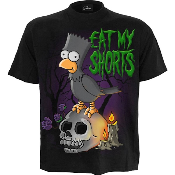 Spiral Direct Unisex Vuxen Bart Raven The Simpsons T-Shirt L Bl Black L