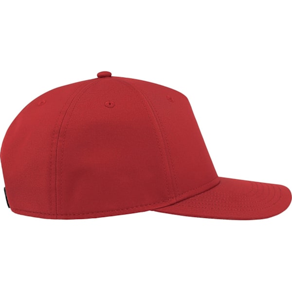 Atlantis Unisex Adult Ray S 5 Panel Recycled Baseball Cap One S Red One Size