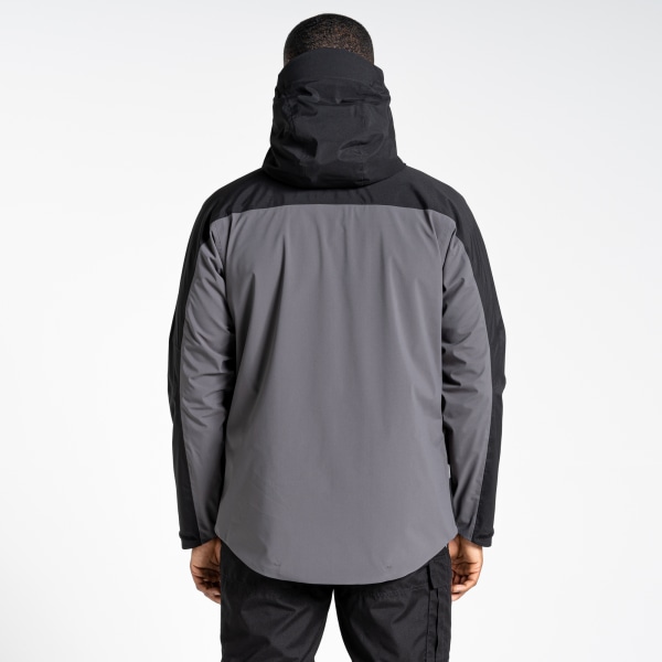 Craghoppers Mens Expert Active Waterproof Jacket S Carbon Grey/ Carbon Grey/Black S