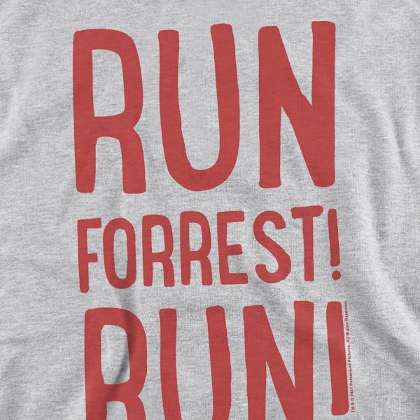 Forrest Gump Unisex Vuxen Run Forrest! Run Sweatshirt XL Sport Sport Heather XL