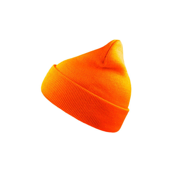 Atlantis Wind Dubbelskiktsmössa Med Uppvikning One Size Orange Orange One Size