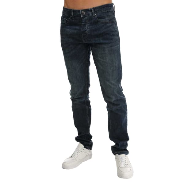 Weekend Offender Herr Tapered Jeans 34S Blå Blue 34S
