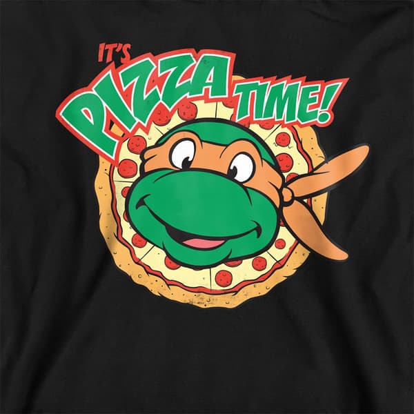 TMNT Barn/Ungdom Pizza Time Pullover Hoodie 9-11 År Athle Athletic Heather 9-11 Years