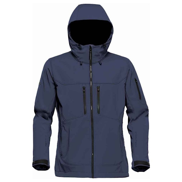 Stormtech Womens/Ladies Epsilon 2 Hooded Soft Shell Jacket S Na Navy/Graphite Grey S