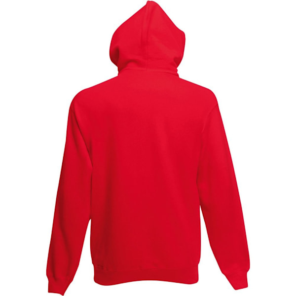 Fruit Of The Loom Herr Hoodie / Tröja XL Röd Red XL