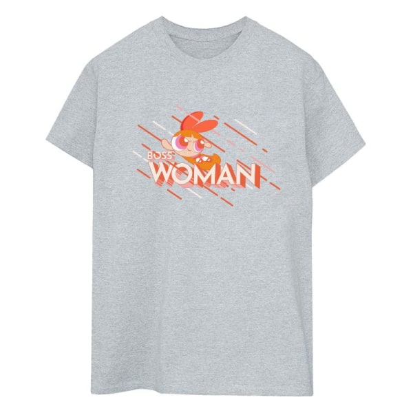 Powerpuff Girls Dam/Dam T-shirt för pojkvän i bomull L Sp Sports Grey L