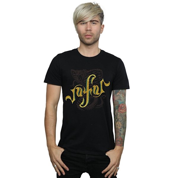 Disney Herr Aladdin Film Jafar Ormlogotyp T-shirt M Svart Black M