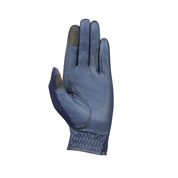 Dublin Mesh Palm Getläder Glitter Ridhandskar M Marinblå Navy M