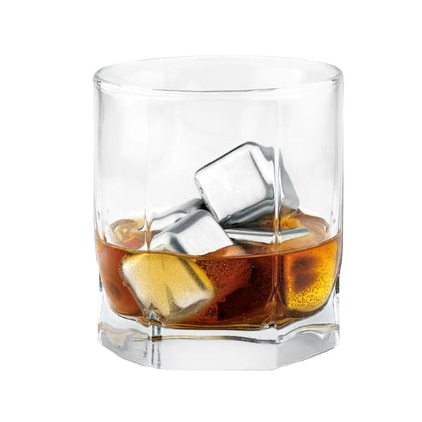 MidOcean Icy Återanvändbara Iskuber i Rostfritt Stål (4-pack) One Silver One Size