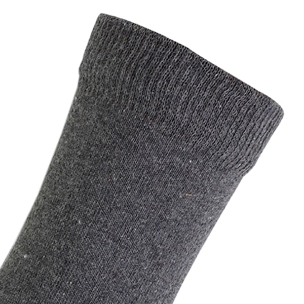 FLOSO Barn/Kids Enkla Skolsstrumpor (5-pack) 12-3.5 UK C Grey 12-3.5 UK Child