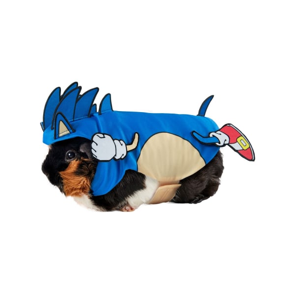 Sonic The Hedgehog Small Pet Costume XS Blue/Cream Blue/Cream XS