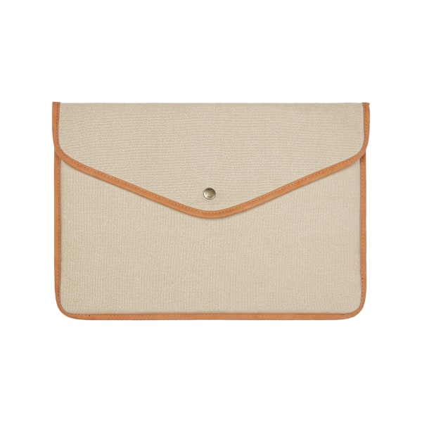 Vinga Bosler Laptopfodral i Återvunnen Canvas One Size Beige Beige One Size