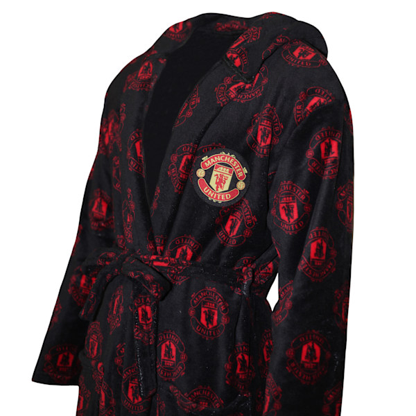 Manchester United FC Herr Logobadrock XL Svart/Röd Black/Red XL