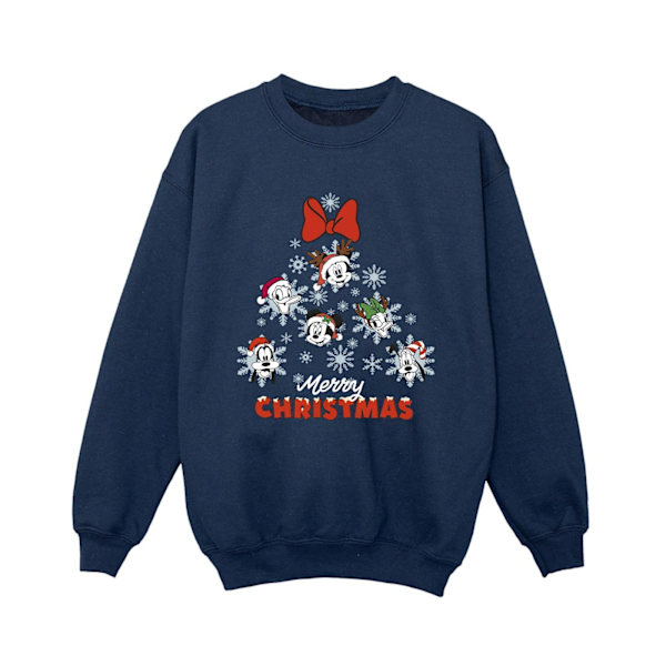 Disney Boys Mickey Mouse And Friends Julgran Sweatshirt Navy Blue 3-4 Years