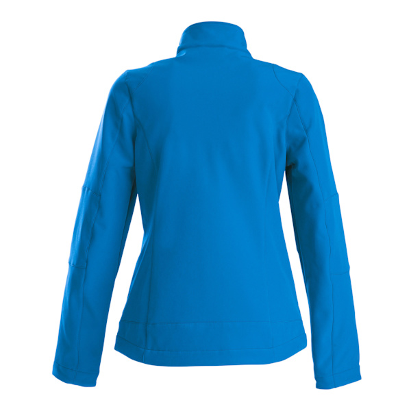 Printer Dam/Dam Trial Soft Shell Jacka S Ocean Blue Ocean Blue S