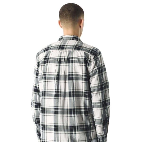 Pretty Green Herrskjorta Woolwich Rutig M Stone Stone M