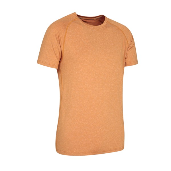 Mountain Warehouse Agra Randig IsoCool T-shirt Herr M Senapsgul Mustard M