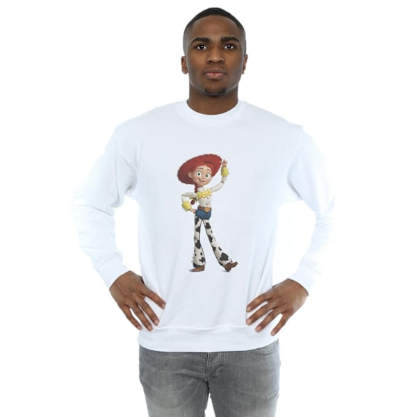 Disney Mens Toy Story Jessie Pose Sweatshirt 4XL Vit White 4XL