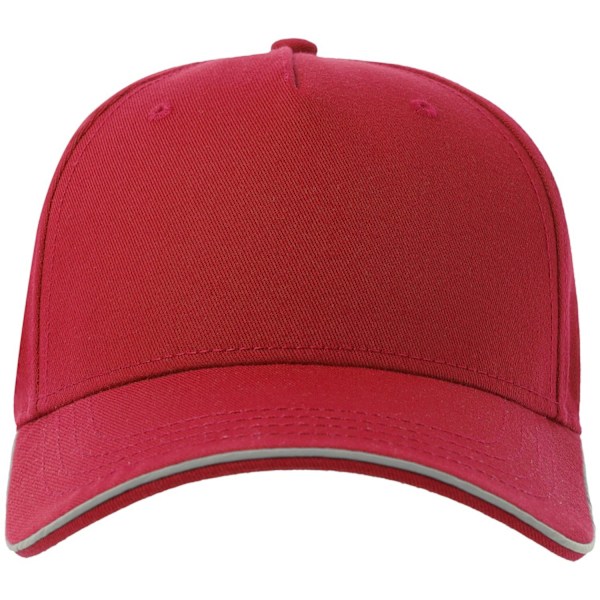Atlantis Unisex Vuxen Reflexiv Hållbar 5 Panel Baseball C Red One Size