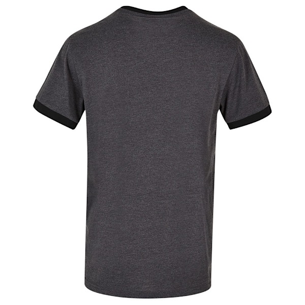 Bygg ditt varumärke herr T-shirt M Charcoal/Black Charcoal/Black M