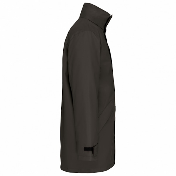 Kariban Unisex Vuxen Quiltad Parka S Mörkgrå/Svart Dark Grey/Black S