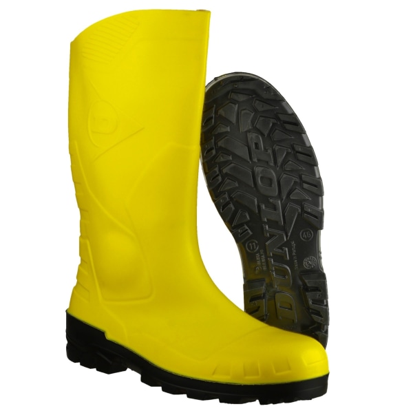 Dunlop Devon Unisex gula säkerhetsstövlar 36 EUR gula Yellow/Black 36 EUR