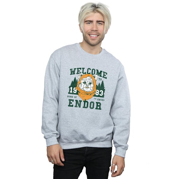 Star Wars Herr Endor Camp Sweatshirt 3XL Sports Grey Sports Grey 3XL