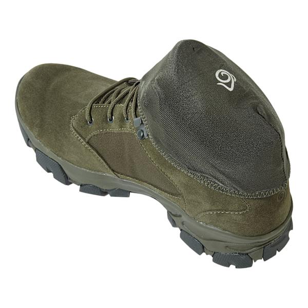 Craghoppers Salado mockaskiner i mockaskinn för män, 8 UK, khakigrön Khaki Green 8 UK