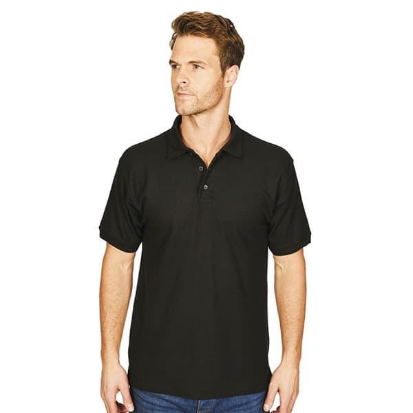 Absolute Apparel Precision Pikétröja för Män S Svart Black S