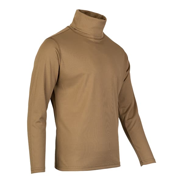 Viper Tactical Camo Roll Neck Midlayer för män, L Coyote Coyote L